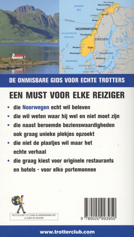 Achterkant van Noorwegen