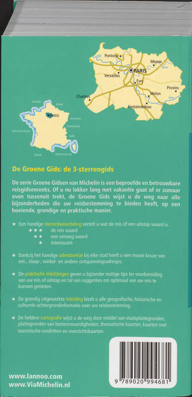 Achterkant van Ile-de-France