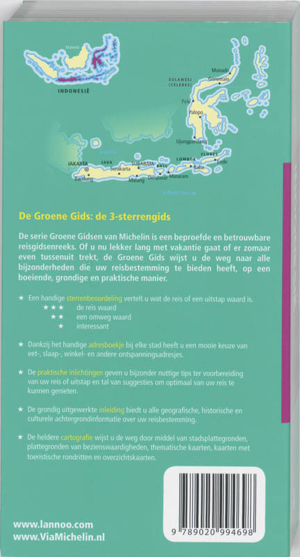 Achterkant van Indonesie
