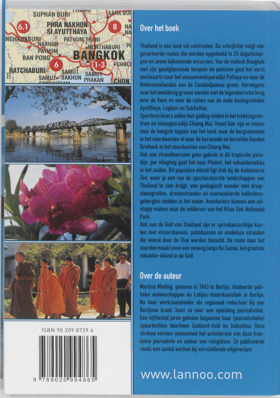 Achterkant van Thailand