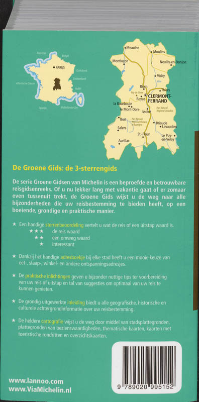 Achterkant van Auvergne