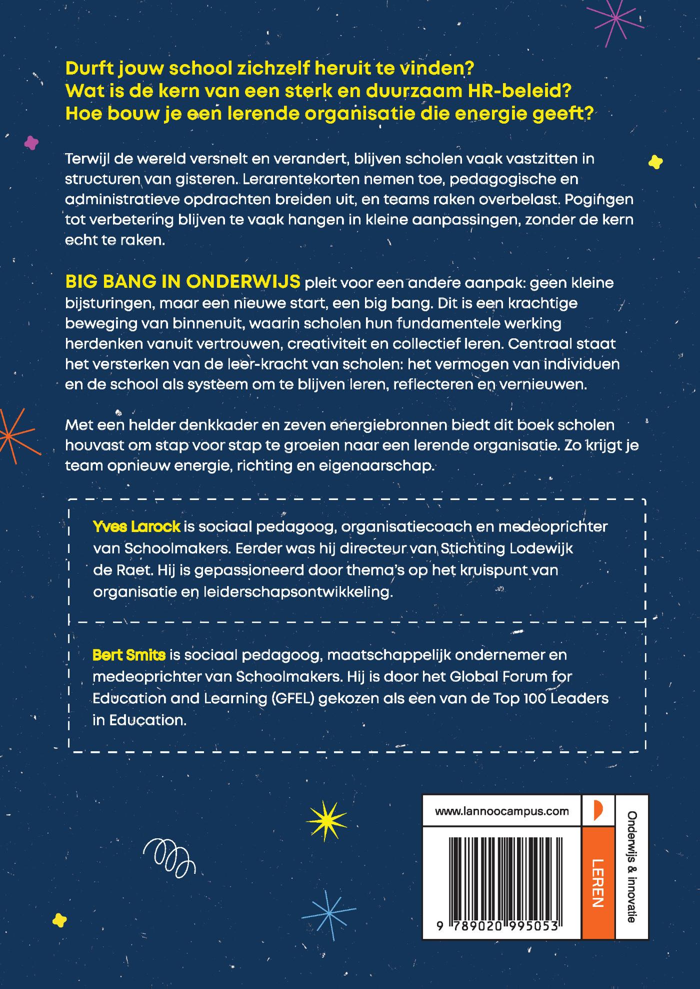 Achterkant van Big Bang in onderwijs