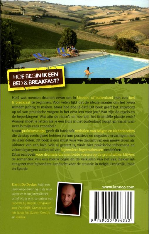 Achterkant van Hoe begin ik een bed & breakfast?