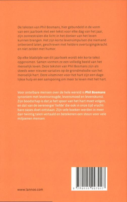 Achterkant van Menslief, ik wens je vrede en alle goeds