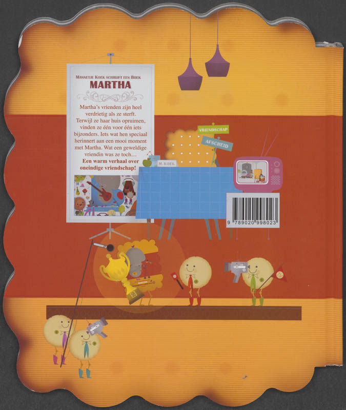 Achterkant van Martha