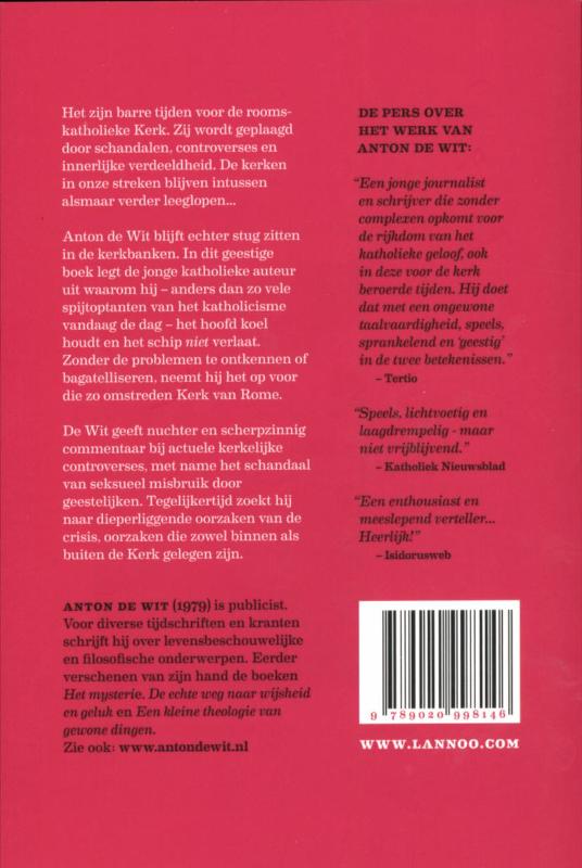 Achterkant van Van klokken en klepels