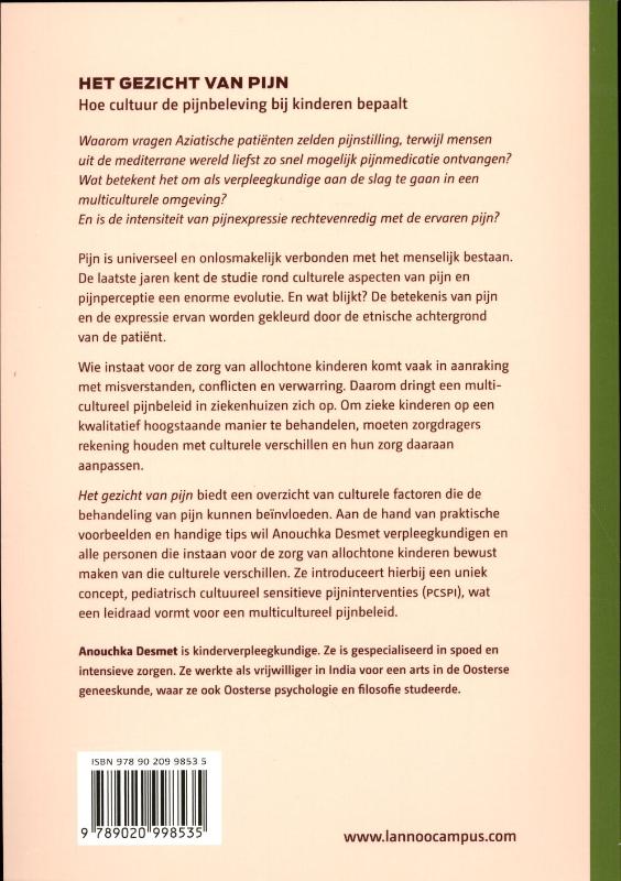 Achterkant van Het gezicht van pijn