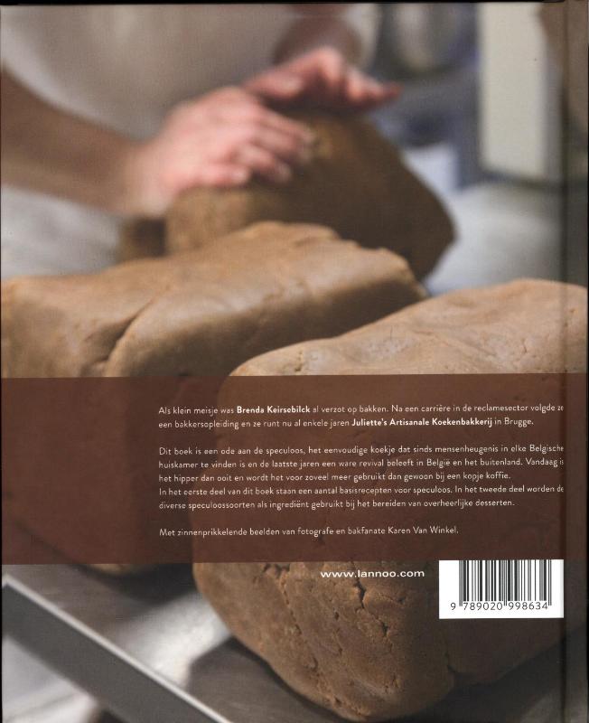 Achterkant van Juliette's speculoos