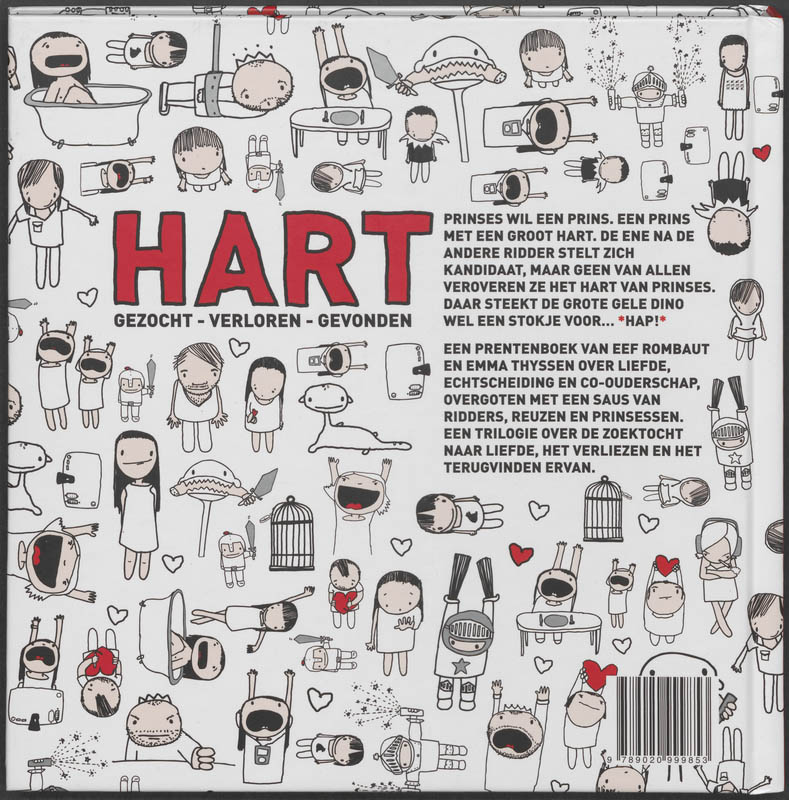 Achterkant van Hart
