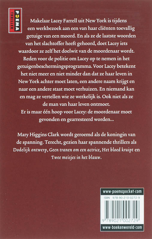 Achterkant van Doe alsof je haar niet ziet