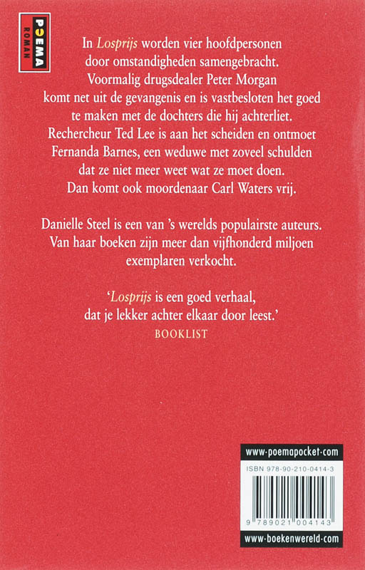 Achterkant van Losprijs