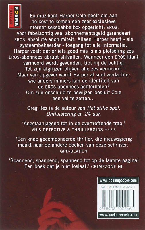 Achterkant van Doodsangst