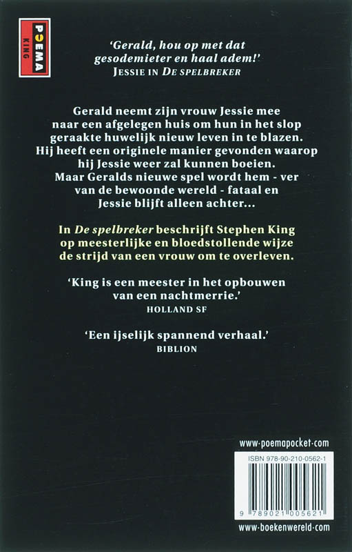 Achterkant van De spelbreker