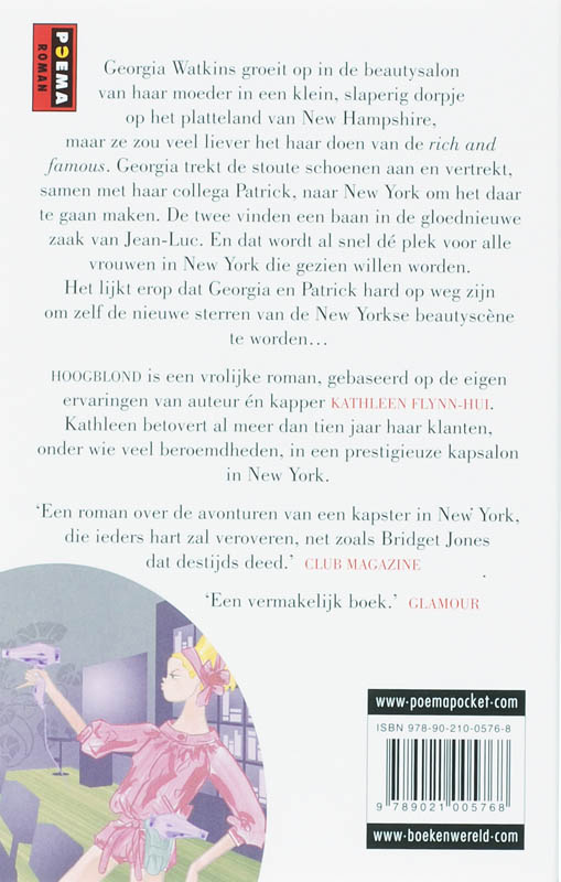 Achterkant van Hoogblond