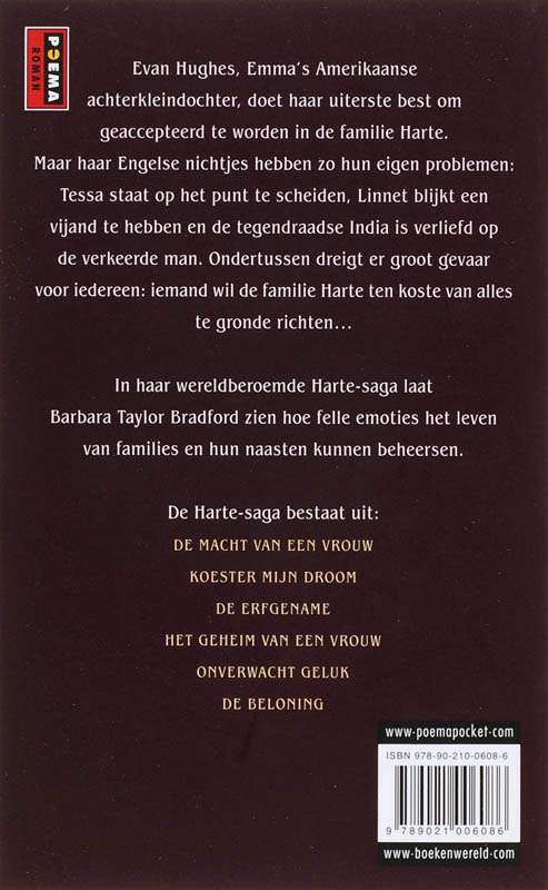 Achterkant van Harte 5 onverwacht geluk