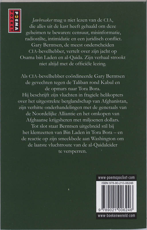 Achterkant van Jawbreaker