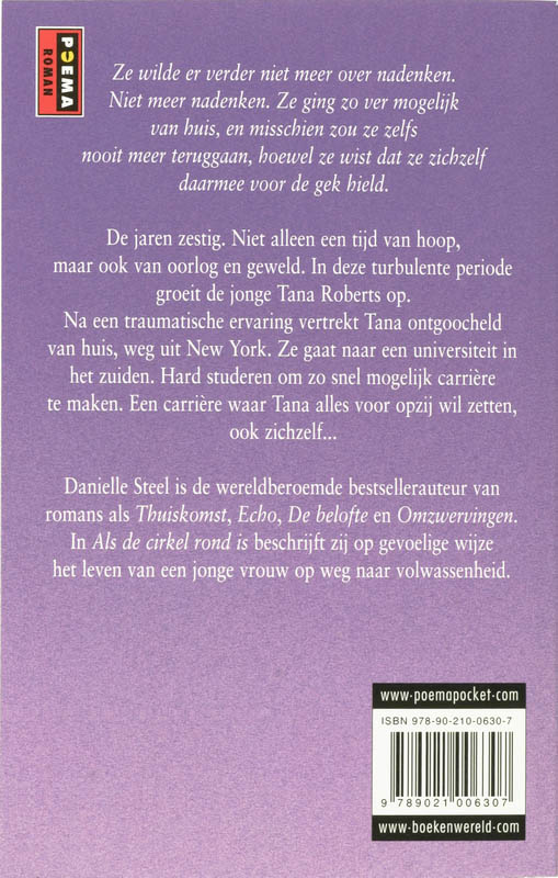 Achterkant van Als de cirkel rond is