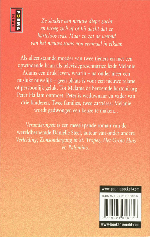 Achterkant van Veranderingen