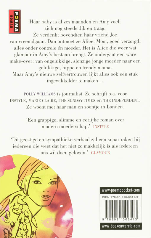 Achterkant van De lotgevallen van een mooie mama