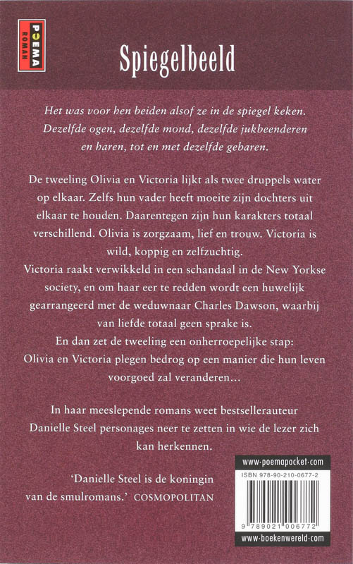 Achterkant van Spiegelbeeld