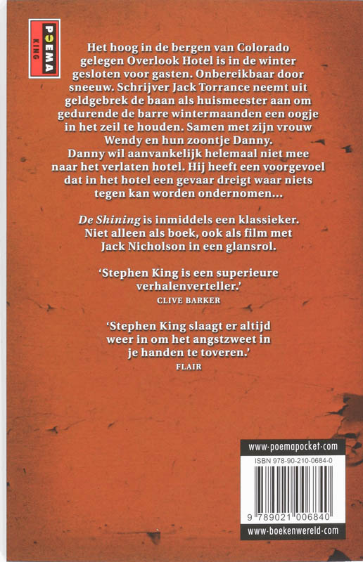 Achterkant van De Shining