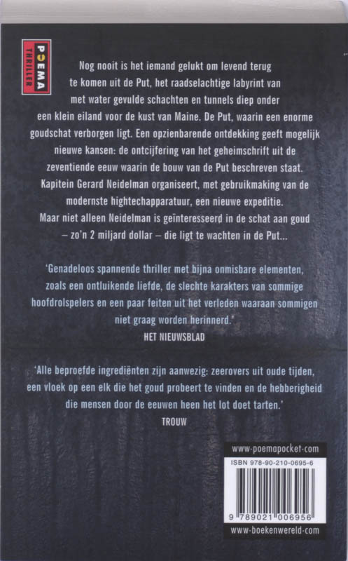 Achterkant van Dodelijk tij