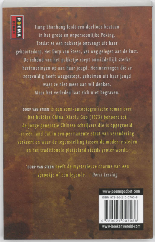 Achterkant van Dorp van steen