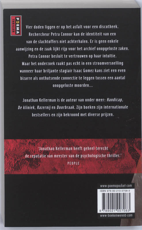 Achterkant van De juni moorden