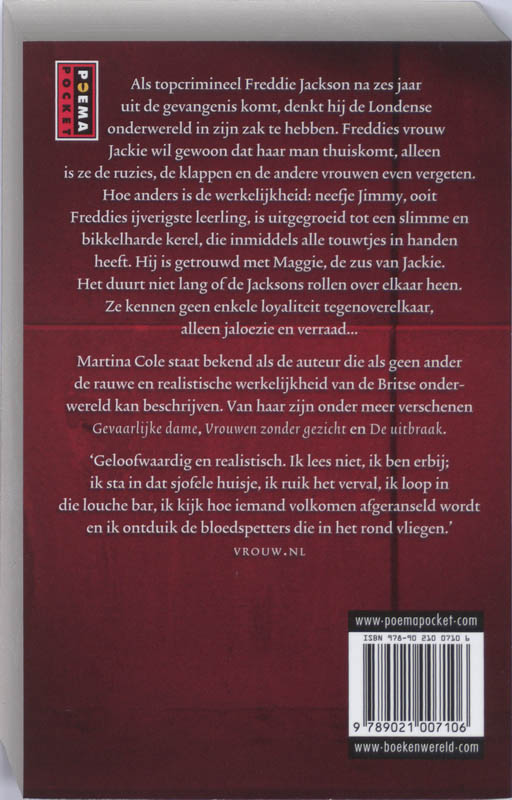 Achterkant van Familieziek