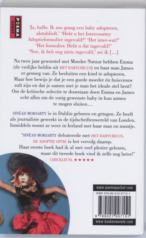 Achterkant van De adoptie optie