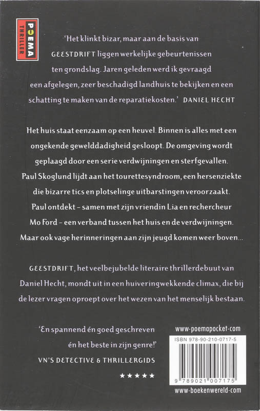 Achterkant van Geestdrift
