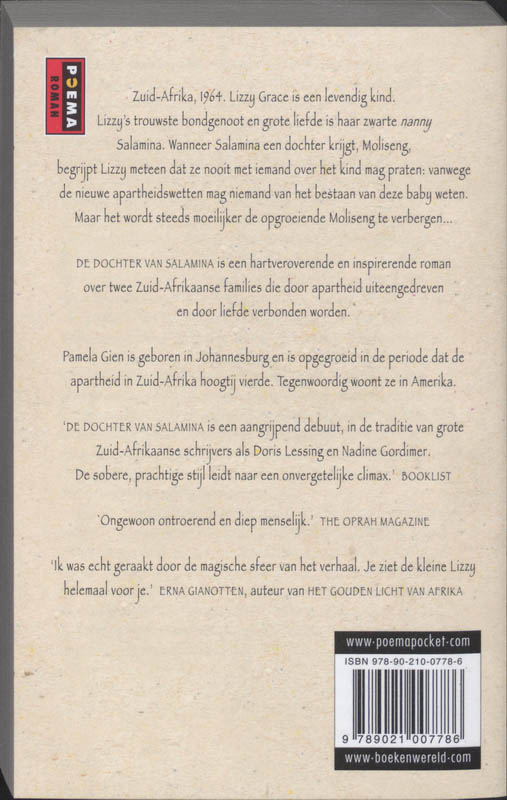 Achterkant van De dochter van Salamina