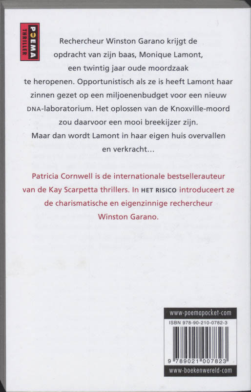 Achterkant van Het risico