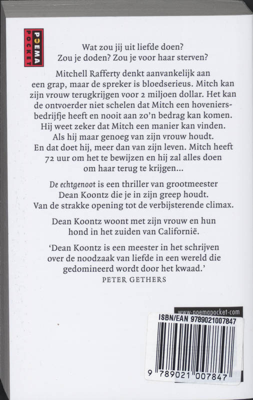 Achterkant van De echtgenoot