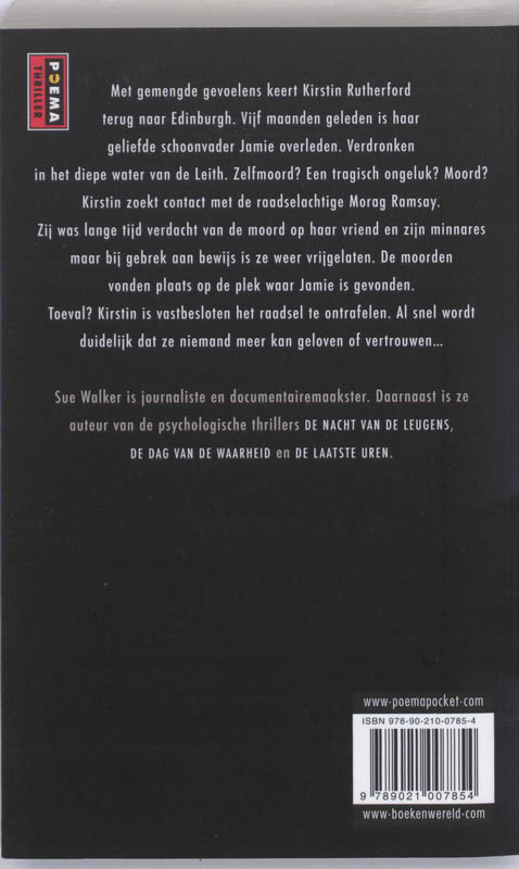 Achterkant van De laatste uren