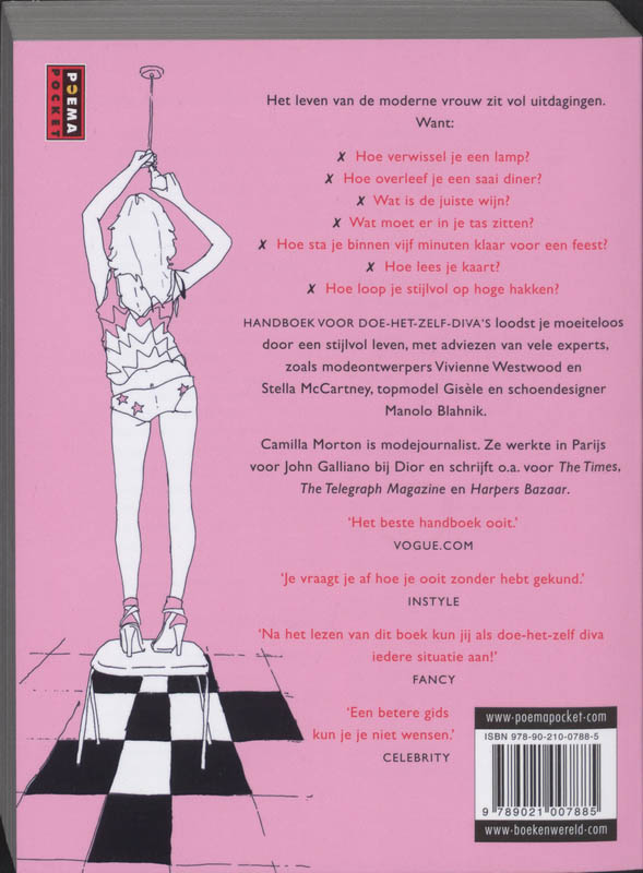 Achterkant van Handboek voor doe-het-zelf diva's