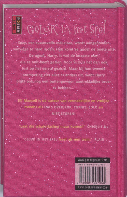 Achterkant van Geluk in het spel