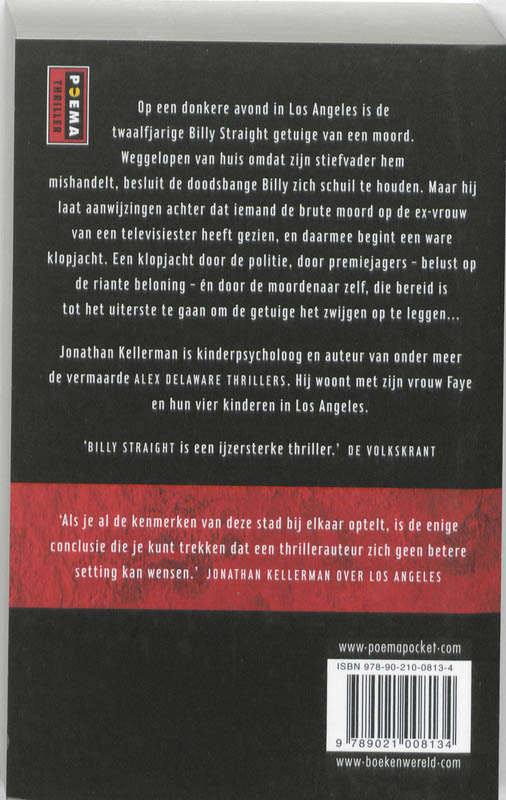 Achterkant van Billy Straight