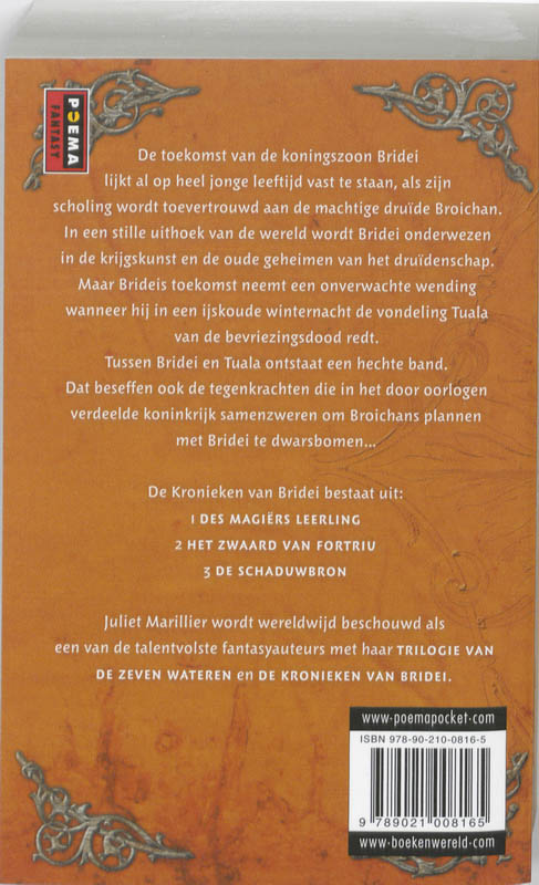 Achterkant van Des magiers leerling