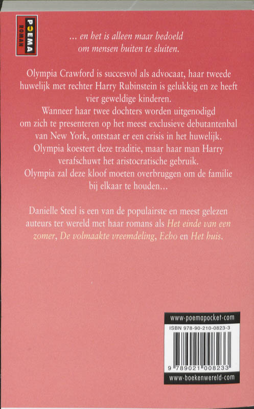 Achterkant van Het debuut