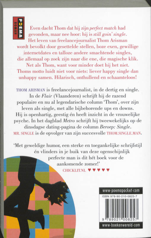 Achterkant van Mr. Single