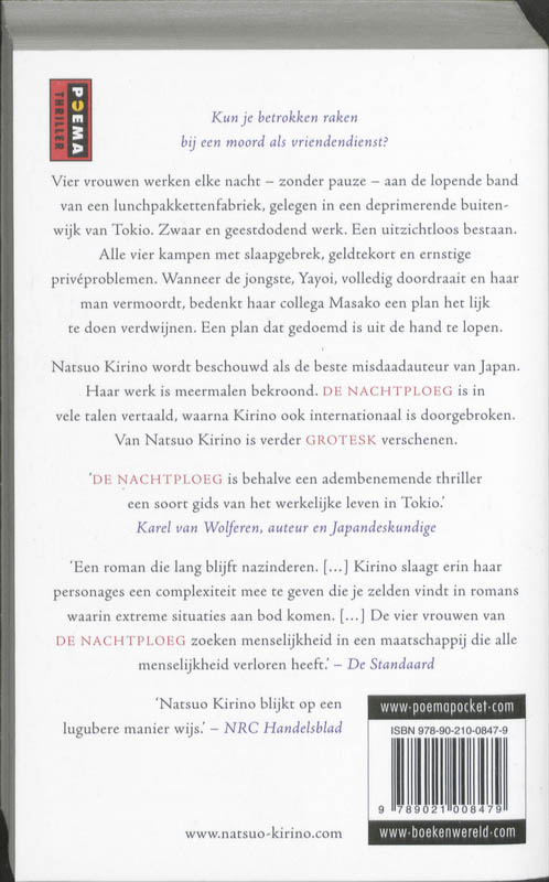 Achterkant van De nachtploeg
