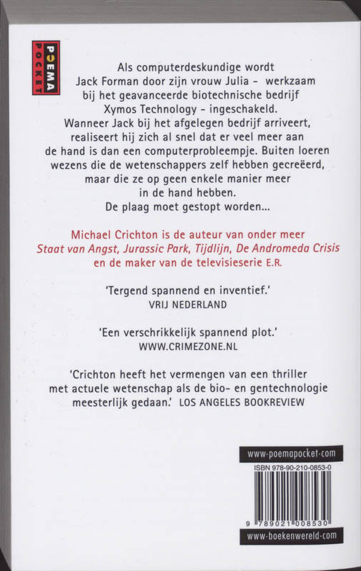 Achterkant van Prooi