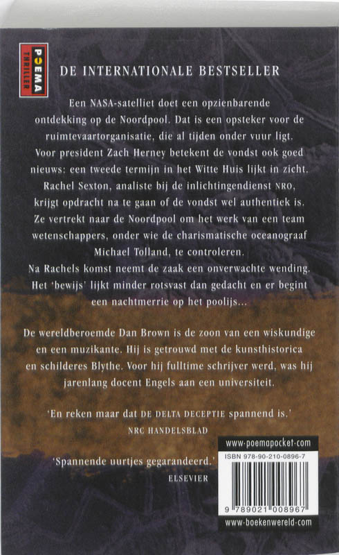 Achterkant van De Delta deceptie