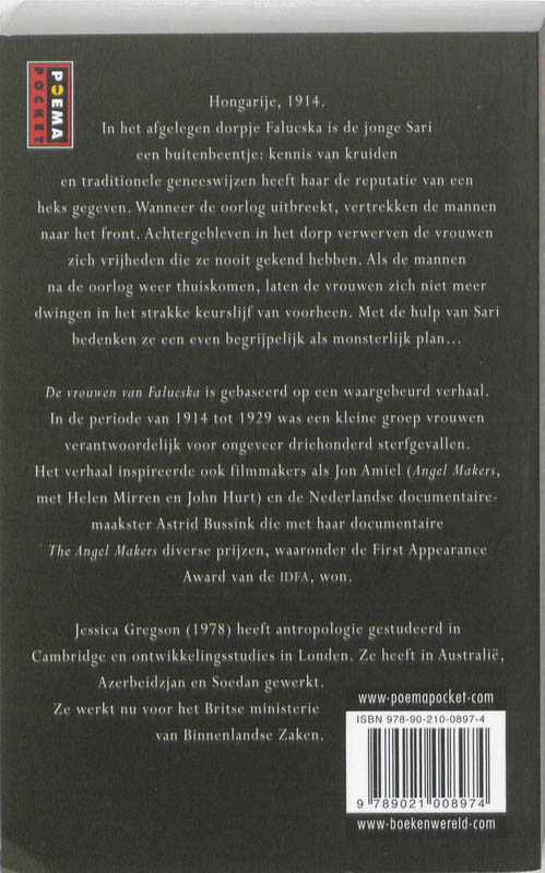 Achterkant van De vrouwen van Falucska