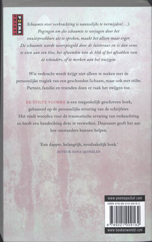 Achterkant van De Stilte voorbij