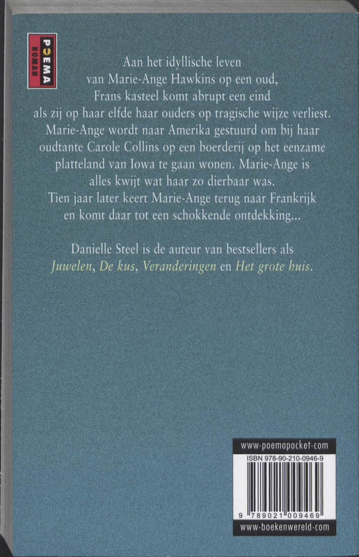 Achterkant van Sprong in het diepe