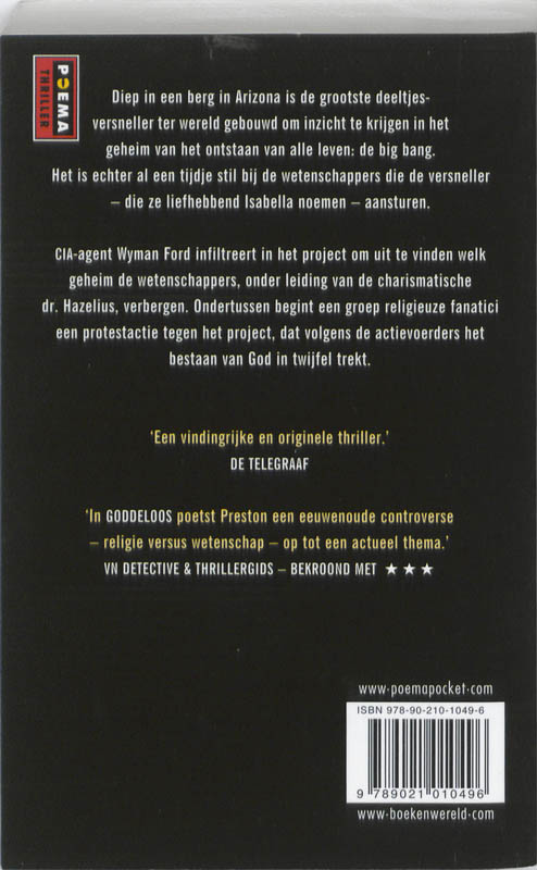 Achterkant van Goddeloos