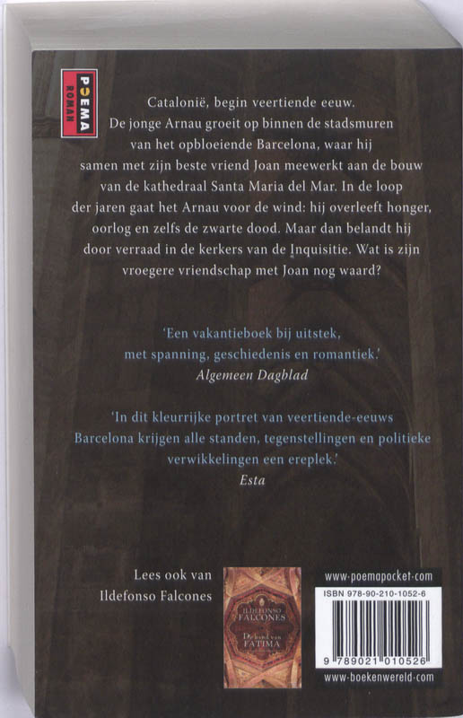 Achterkant van de kathedraal van de zee