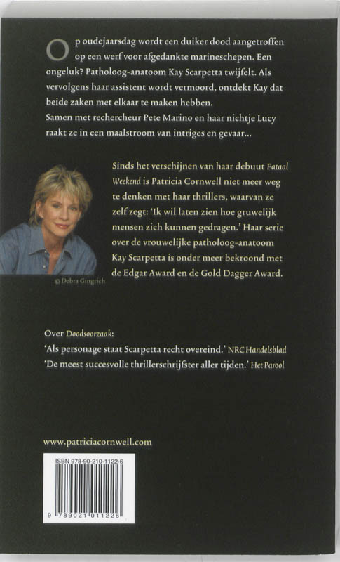 Achterkant van Doodsoorzaak